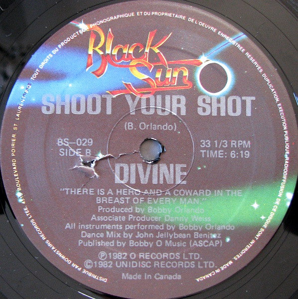 Divine : Shoot Your Shot (12")