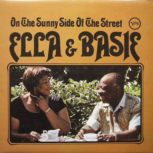 Ella Fitzgerald & Count Basie : On The Sunny Side Of The Street (LP, Album, RE)