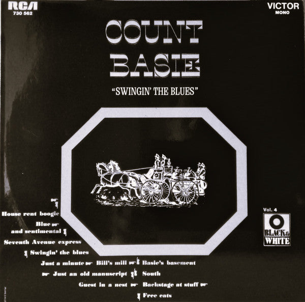 Count Basie : Swingin' The Blues (1947-1949) (LP, Comp, Mono, RE)