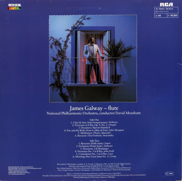 James Galway : Nocturne (LP, Album)