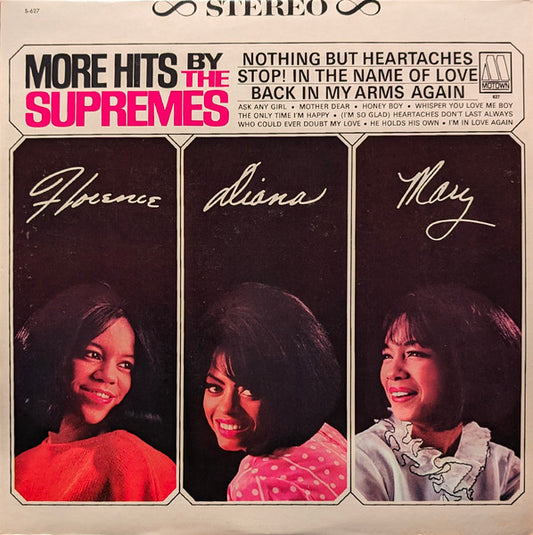 The Supremes : More Hits By The Supremes (LP, Album, Roc)