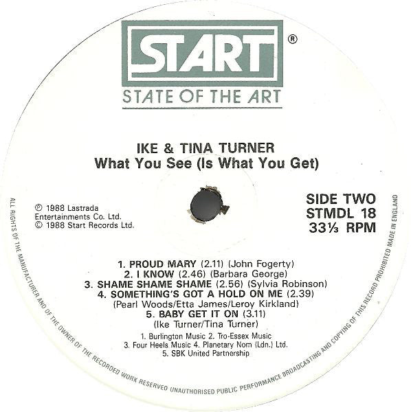 Ike & Tina Turner : What You See (Is What You Get) (2xLP, Comp)