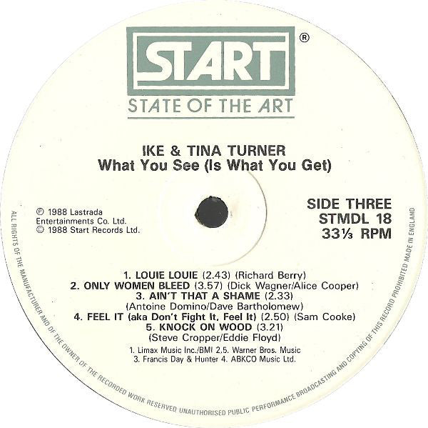 Ike & Tina Turner : What You See (Is What You Get) (2xLP, Comp)