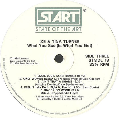 Ike & Tina Turner : What You See (Is What You Get) (2xLP, Comp)