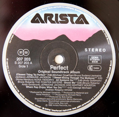 Various : Perfect (Original Soundtrack Album) (LP, Album)