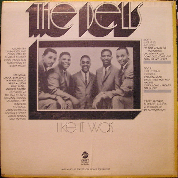 The Dells : Like It Is Like It Was (LP, Album)