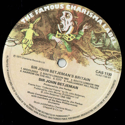 John Betjeman : The Poet Laureate Sir John Betjeman's Britain (LP)