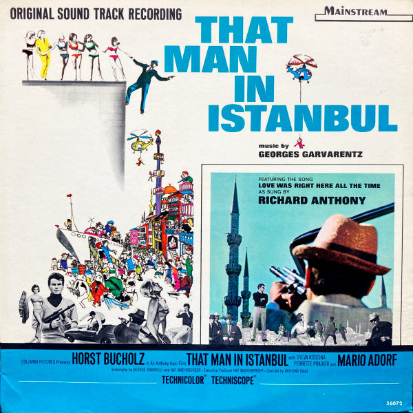 Georges Garvarentz : That Man In Istanbul (Original Sound Track Recording) (LP, Album, Mono)