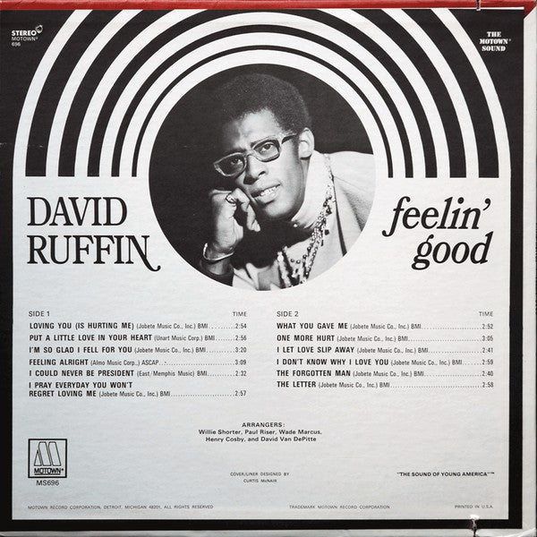 David Ruffin : Feelin' Good (LP, Album)