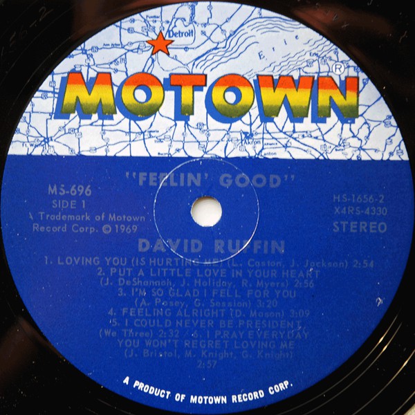 David Ruffin : Feelin' Good (LP, Album)