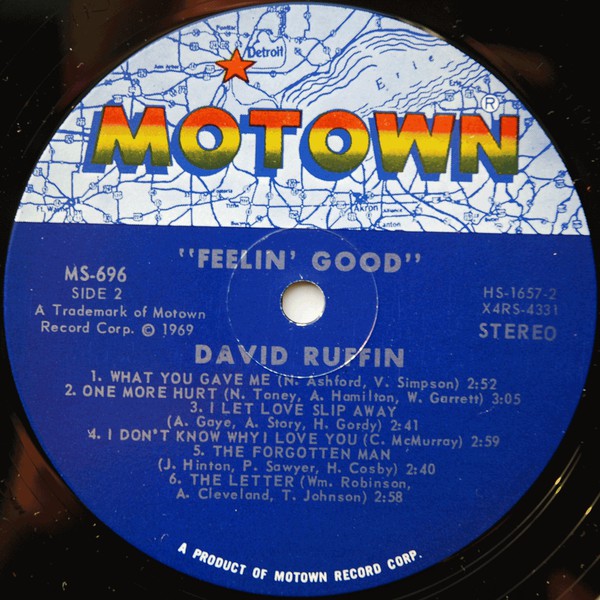 David Ruffin : Feelin' Good (LP, Album)