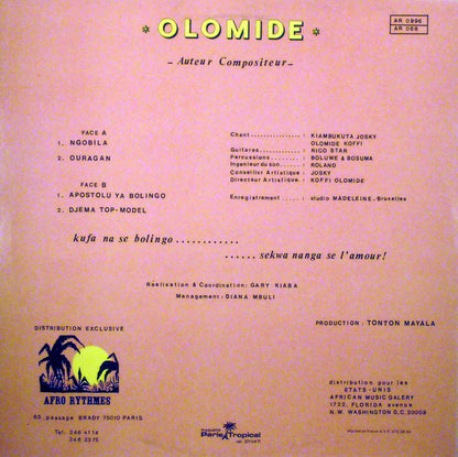 Koffi Olomide : Ngobila (LP)