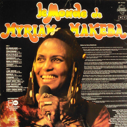 Miriam Makeba : Le Monde De Myriam Makeba (LP, Album, RE)