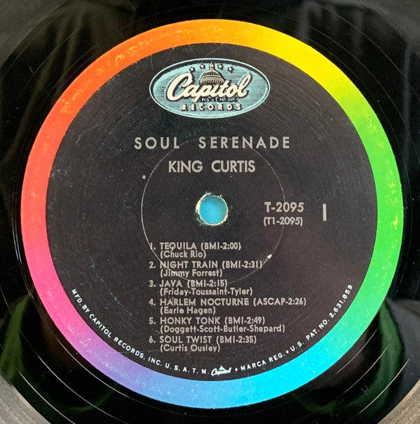 King Curtis : Soul Serenade (LP, Album, Mono, Scr)