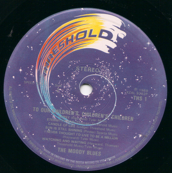 The Moody Blues : To Our Children's Children's Children (LP, Album, RP, Gat)