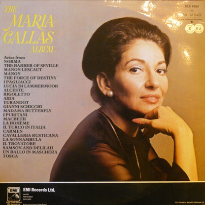 Maria Callas : The Maria Callas Album - An Anthology Of Her Greatest Recordings (2xLP, Comp)