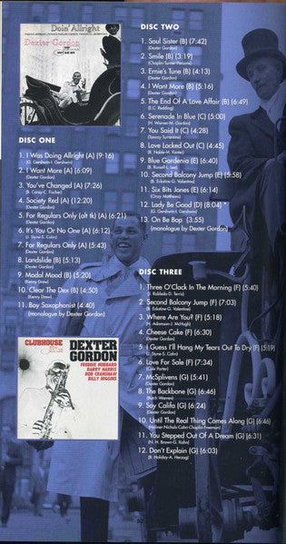Dexter Gordon : The Complete Blue Note Sixties Sessions (Box + 6xCD, Comp)