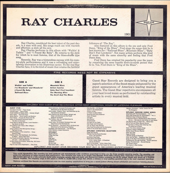 Ray Charles, Fred Dunn : Ray Charles (LP, Comp)