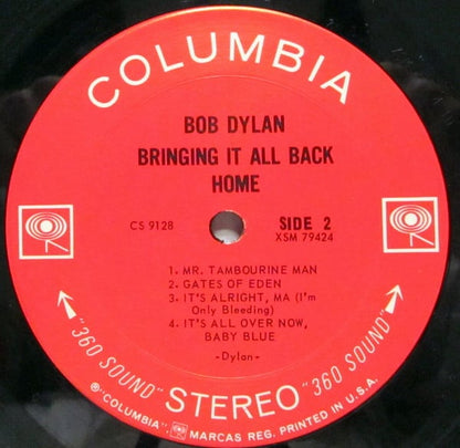 Bob Dylan : Bringing It All Back Home (LP, Album, RP, Pit)