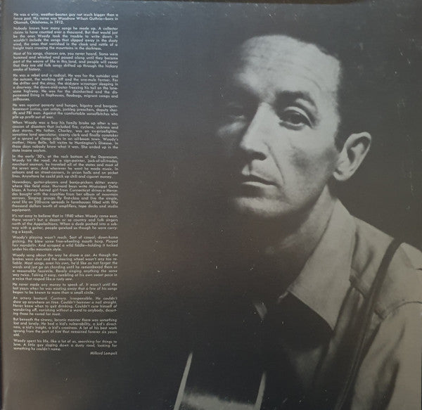 Various : A Tribute To Woody Guthrie Part One (LP, Album)