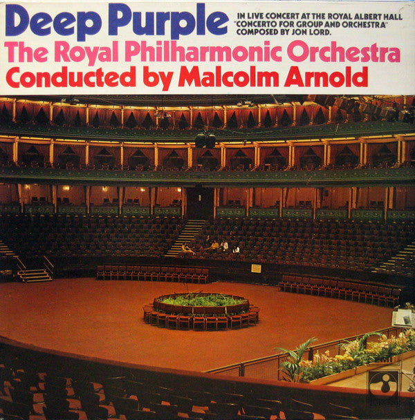 Deep Purple, Royal Philharmonic Orchestra Conducted By Malcolm Arnold : Concerto For Group And Orchestra (LP, Album, RP)