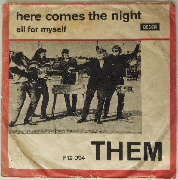 Them (3) : Here Comes The Night (7", Single)