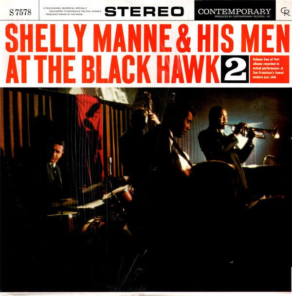 Shelly Manne & His Men : At The Black Hawk, Vol. 2 (LP, Album, RE)