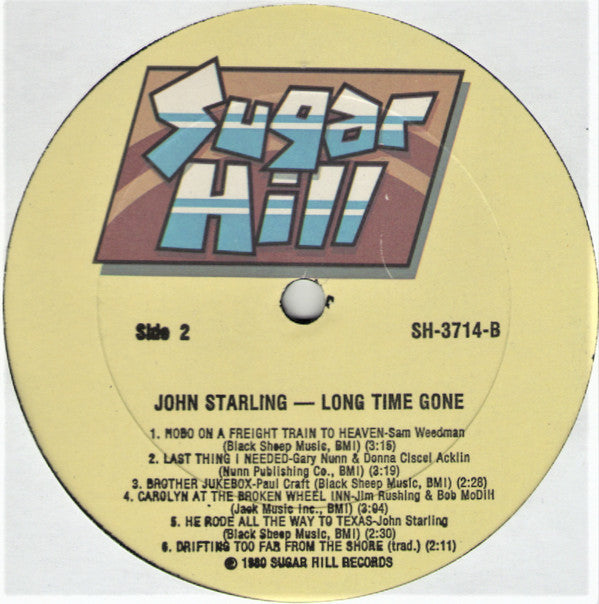 John Starling : Long Time Gone (LP, Album)