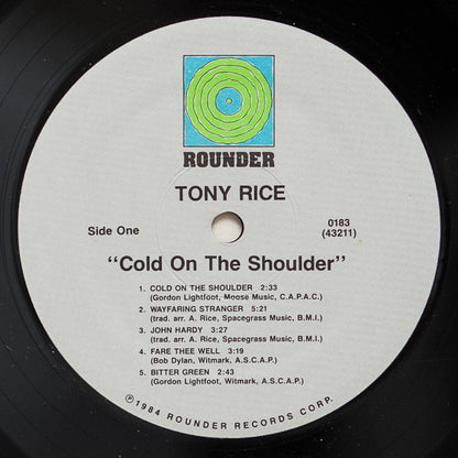 Tony Rice : Cold On The Shoulder (LP, Album)