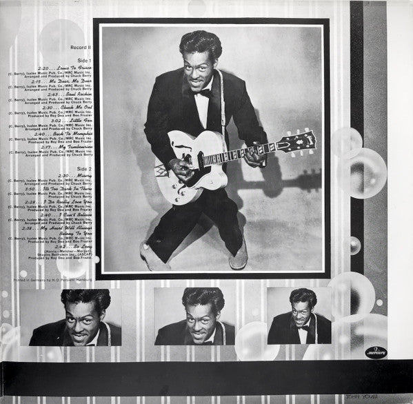 Chuck Berry With The Steve Miller Band : St. Louie To Frisco To Memphis (2xLP, Comp)