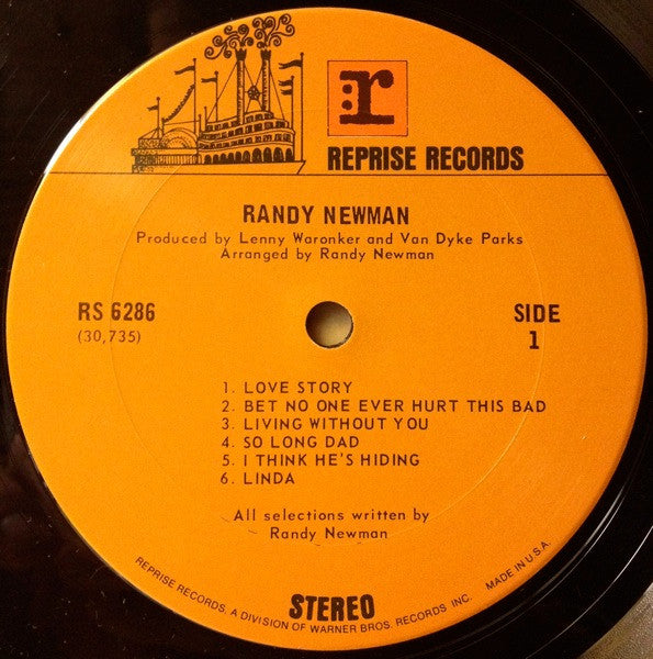 Randy Newman : Randy Newman (LP, Album, RP)