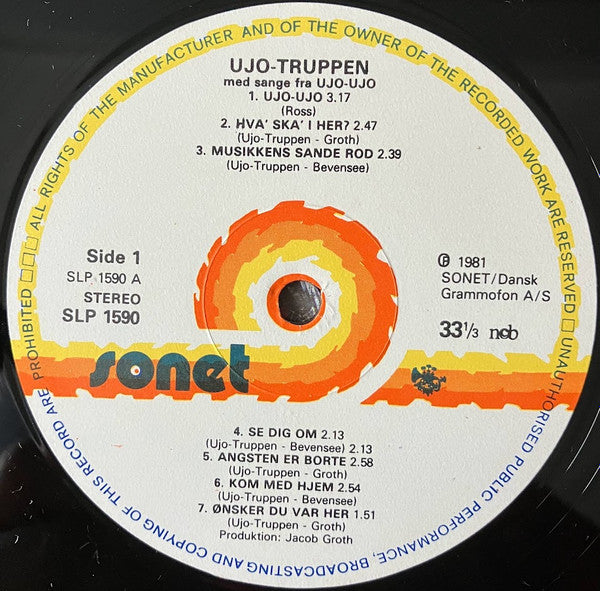 Ujo-Truppen : Ujo-Ujo (LP)