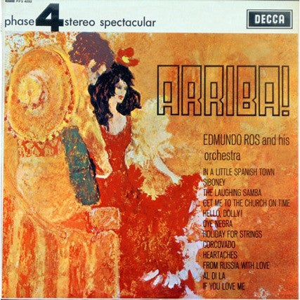 Edmundo Ros & His Orchestra : Arriba! (LP, Album)