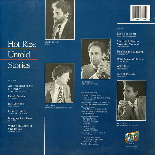 Hot Rize : Untold Stories (LP, Album)