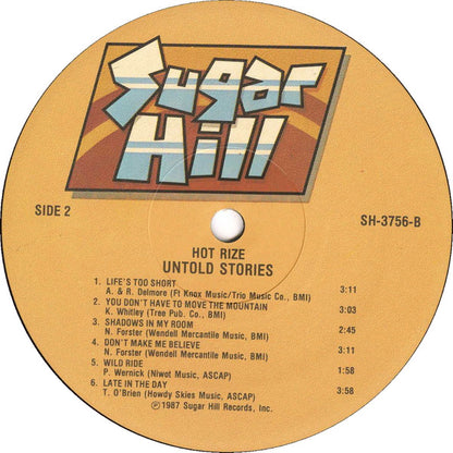 Hot Rize : Untold Stories (LP, Album)