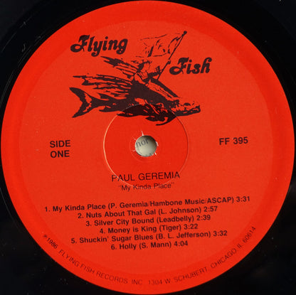 Paul Geremia : My Kinda Place (LP, Album)