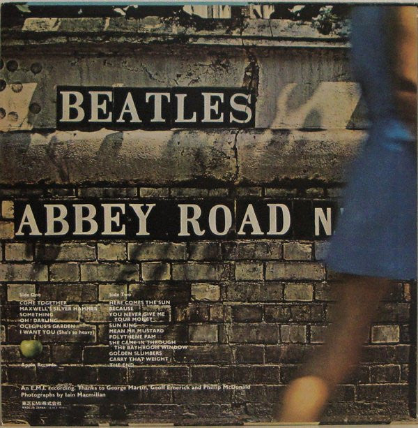 The Beatles : Abbey Road (LP, Album, RE)