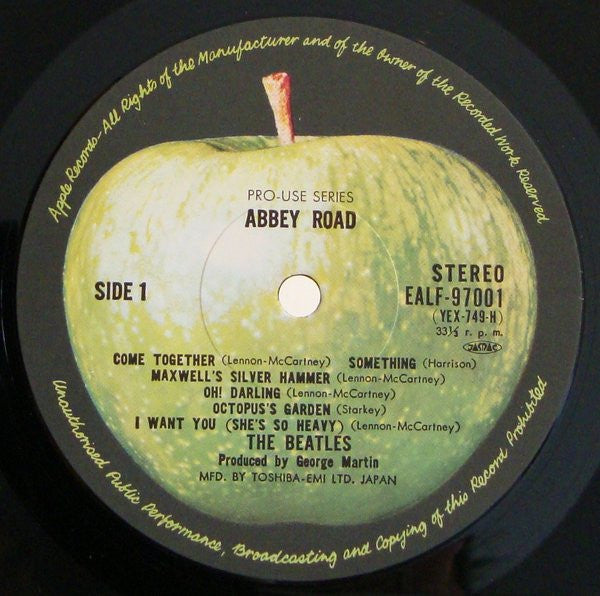 The Beatles : Abbey Road (LP, Album, RE)