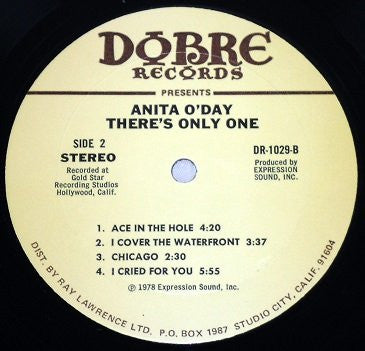 Anita O'Day : There's Only One... (LP, Album)