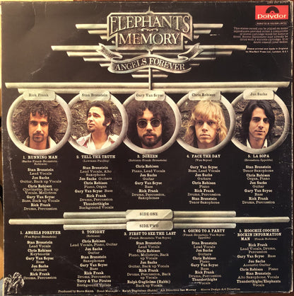 Elephants Memory : Angels Forever (LP, Album)