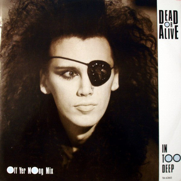 Dead Or Alive : In Too Deep (Off Yer Mong Mix) (12", Single)