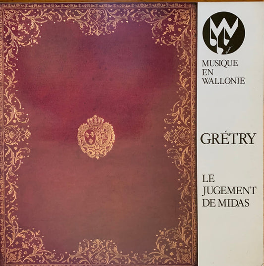 André-Modeste Gretry : Le Jugement De Midas (LP)