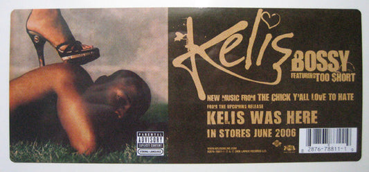 Kelis Featuring Too Short : Bossy (12")