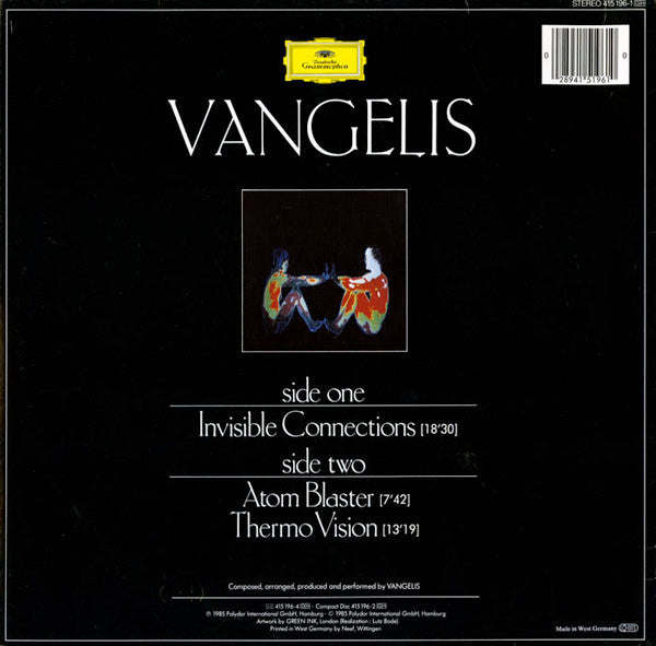 Vangelis : Invisible Connections (LP, Album)