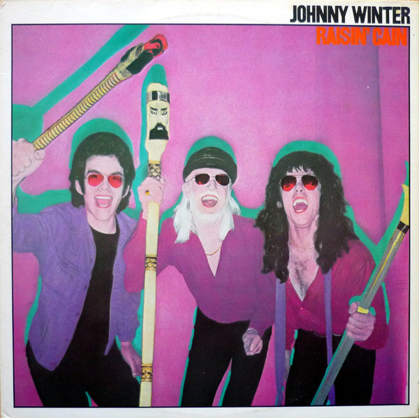 Johnny Winter : Raisin' Cain (LP, Album)