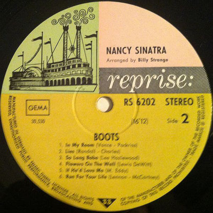 Nancy Sinatra : Boots (LP, Album)