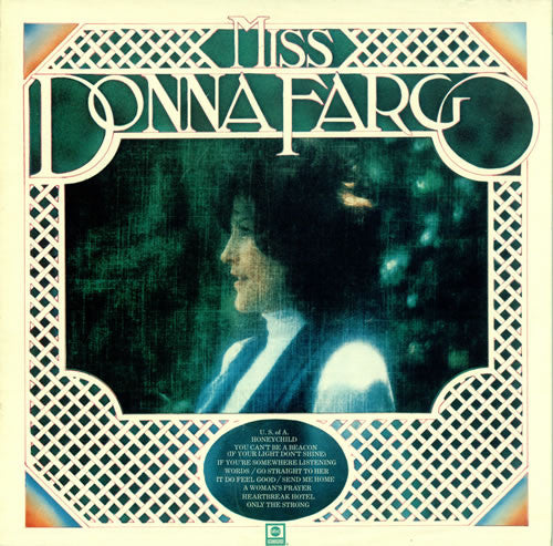 Donna Fargo : Miss Donna Fargo (LP, Album, RE)