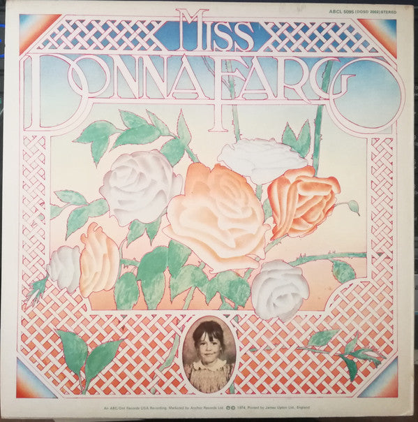 Donna Fargo : Miss Donna Fargo (LP, Album, RE)