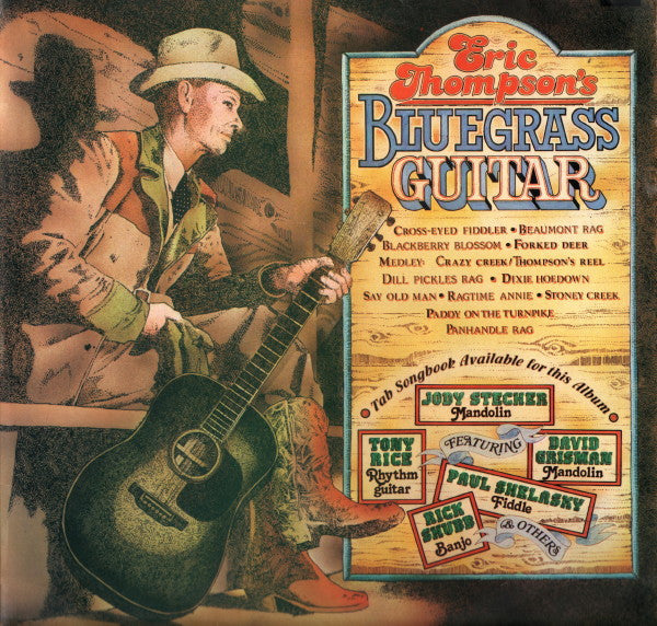 Eric Thompson (4) : Eric Thompson's Bluegrass Guitar (LP, Album)