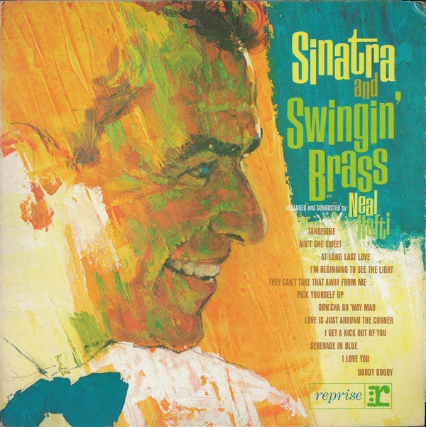 Frank Sinatra : Sinatra And Swingin' Brass (LP, Album, Mono, Gat)